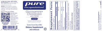 Glucosamine+ Chondroitin with MSM