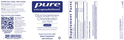 Glucosamine+ Chondroitin with MSM