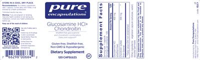 Glucosamine HCl+ Chondroitin