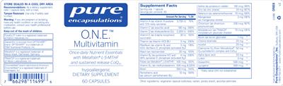 O.N.E. Multivitamin