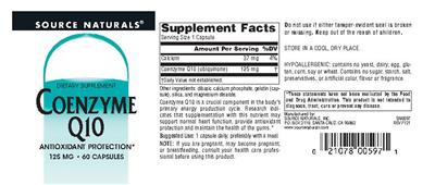 Coenzyme Q10 125 mg
