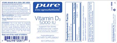 Vitamin D3 5,000 IU