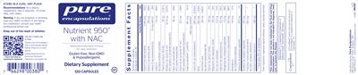 Nutrient 950 with NAC