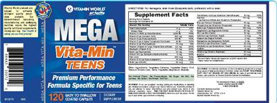 Mega Vita-Min Teens