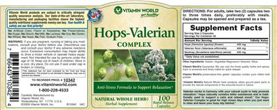 Hops-Valerian Complex