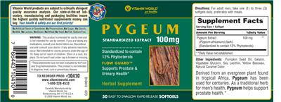 Pygeum 100 mg