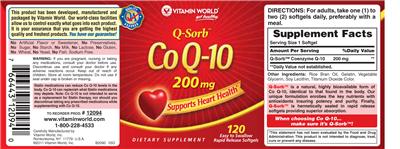 Q-Sorb Co Q-10 200 mg