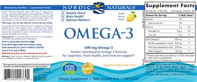 Omega-3 Lemon