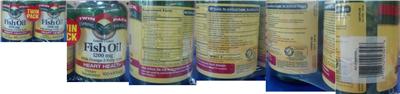 Photo of the Spring Valley Enteric Coated Fish Oil 1200 mg with Omega-3 Fatty Acids label