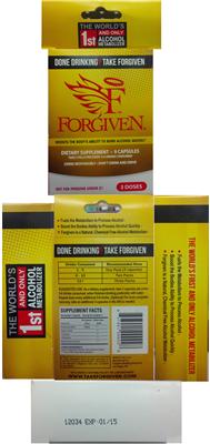 Photo of the F Forgiven Forgiven label