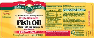 Triple Strength Fish Oil 1400 mg / 900 mg Omega-3's