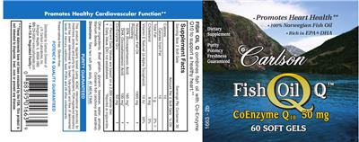 Photo of the Carlson Fish Oil Q label