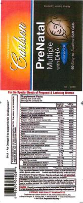 PreNatal Multiple With DHA From Fish Oil