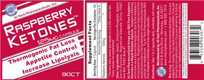 Raspberry Ketones 125 mg
