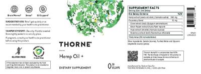 Hemp Oil +