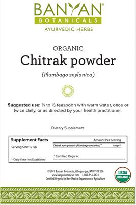 Organic Chitrak Powder