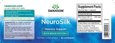 NeuroSilk with Brain Factor-7