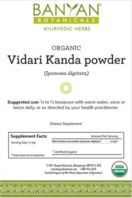 Organic Vidari Kanda Powder