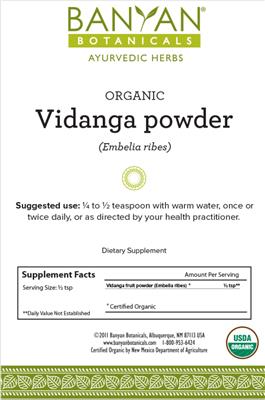 Organic Vidanga Powder