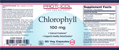 Chlorophyll 100 mg