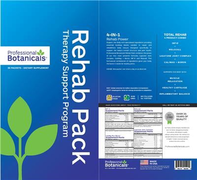 Photo of the Professional Botanicals Ligatone Joint Complex label