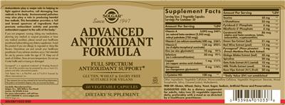 Advanced Antioxidant Formula