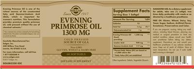 Evening Primrose Oil 1300 mg