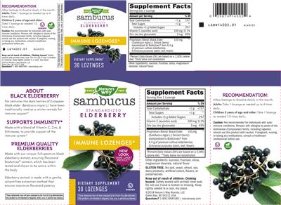Sambucus Immune Lozenges