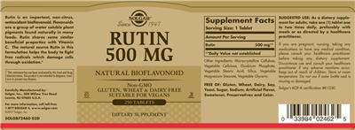 Rutin 500 mg