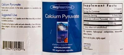 Calcium Pyruvate