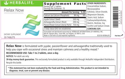 Product label image for Relax Now