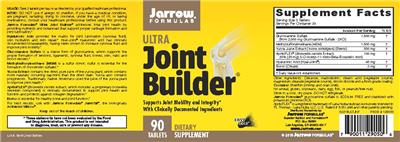 Photo of the Jarrow Formulas Ultra Joint Builder label