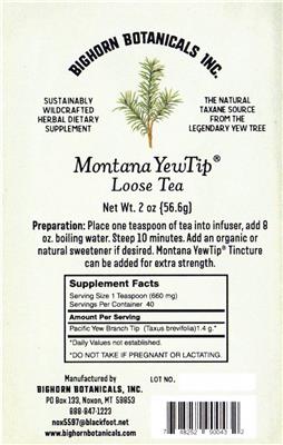 Montana YewTip Loose Tea