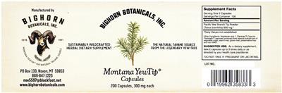 Montana YewTip Capsules 300 mg