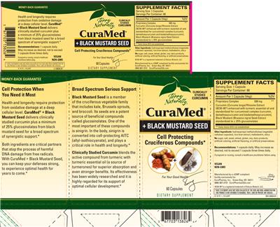 Photo of the Terry Naturally CuraMed + Black Mustard Seed label
