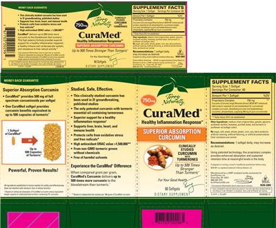 Photo of the Terry Naturally CuraMed 750 mg label