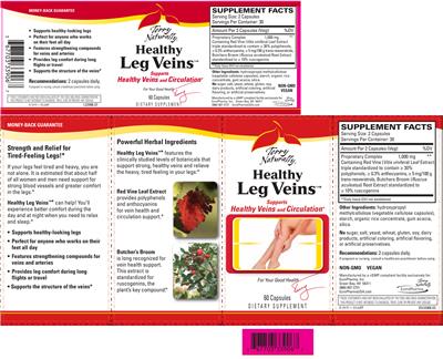 Photo of the Terry Naturally Healthy Leg Veins label