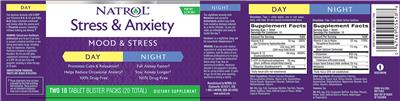 Photo of the Natrol Night label