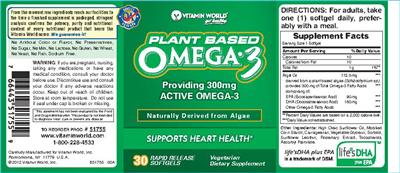 Plant Based Omega-3