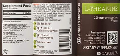 L-Theanine 200 mg