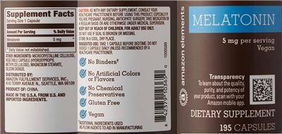 Melatonin 5 mg
