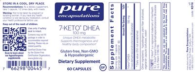 7-Keto DHEA 100 mg