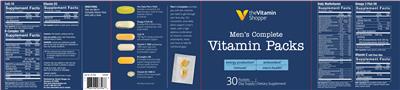 Photo of the The Vitamin Shoppe Omega 3 Fish Oil label