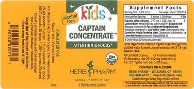 Kids Captain Concentrate Alcohol Free