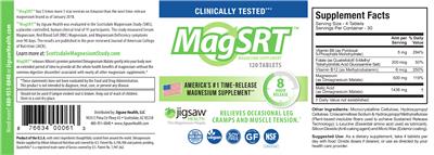 Photo of the Jigsaw Health MagSRT label