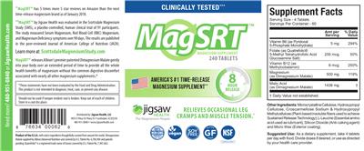 Photo of the Jigsaw Health MagSRT label