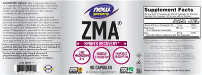 Photo of the NOW Sports ZMA label