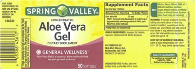 Concentrated Aloe Vera Gel