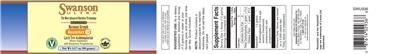 Photo of the Swanson Ultra Maximum Strength ResistAid Larch Tree Arabinogalactan with Bioactive Polyphenols label