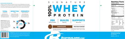 100% Whey Protein Chocolate